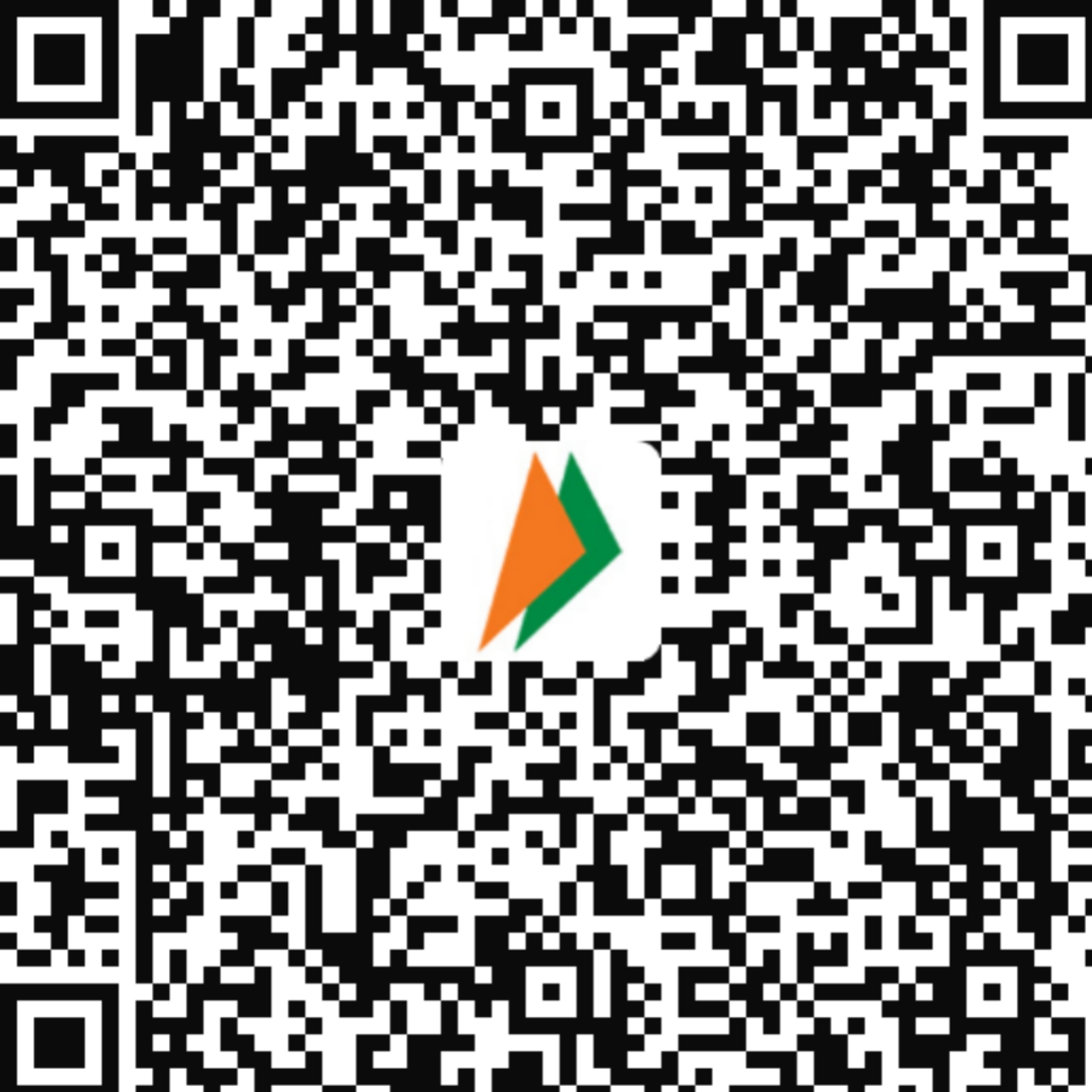 Google Pay QR code displayed on a smartphone screen with Garena branding, showing a red and white themed QR code on a black smartphone held by a hand