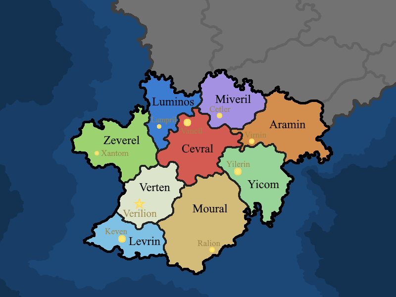 Terrain map