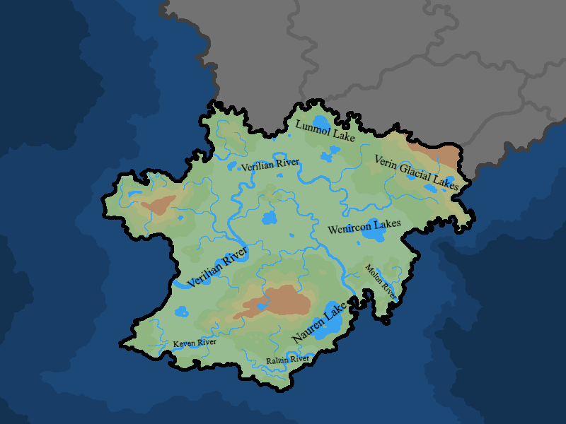 Terrain map