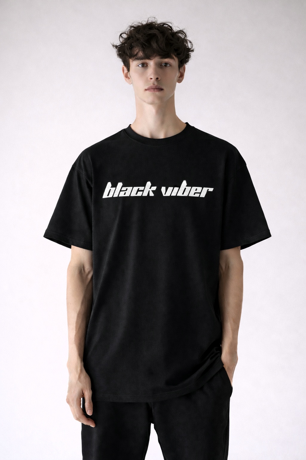 Black Viber T-Shirt Hover