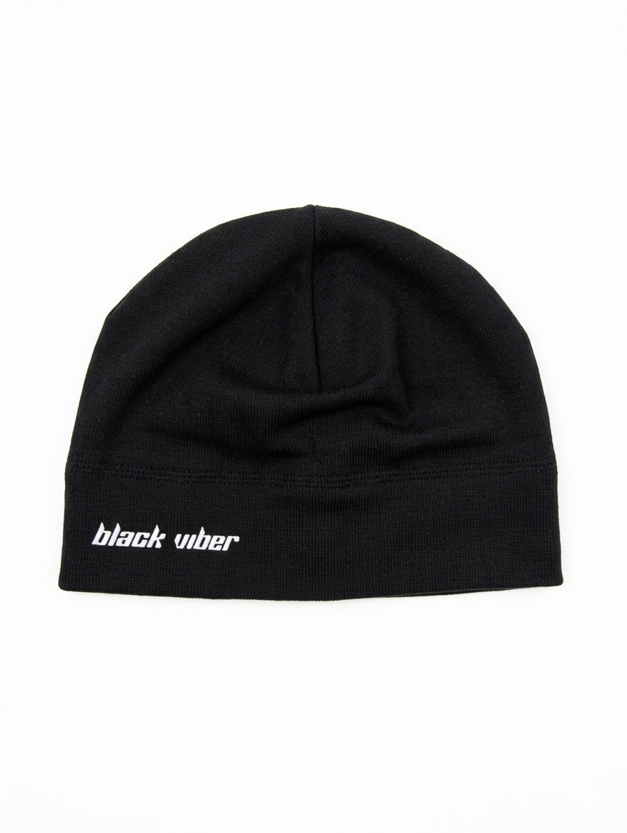 Black Viber Skull Cap