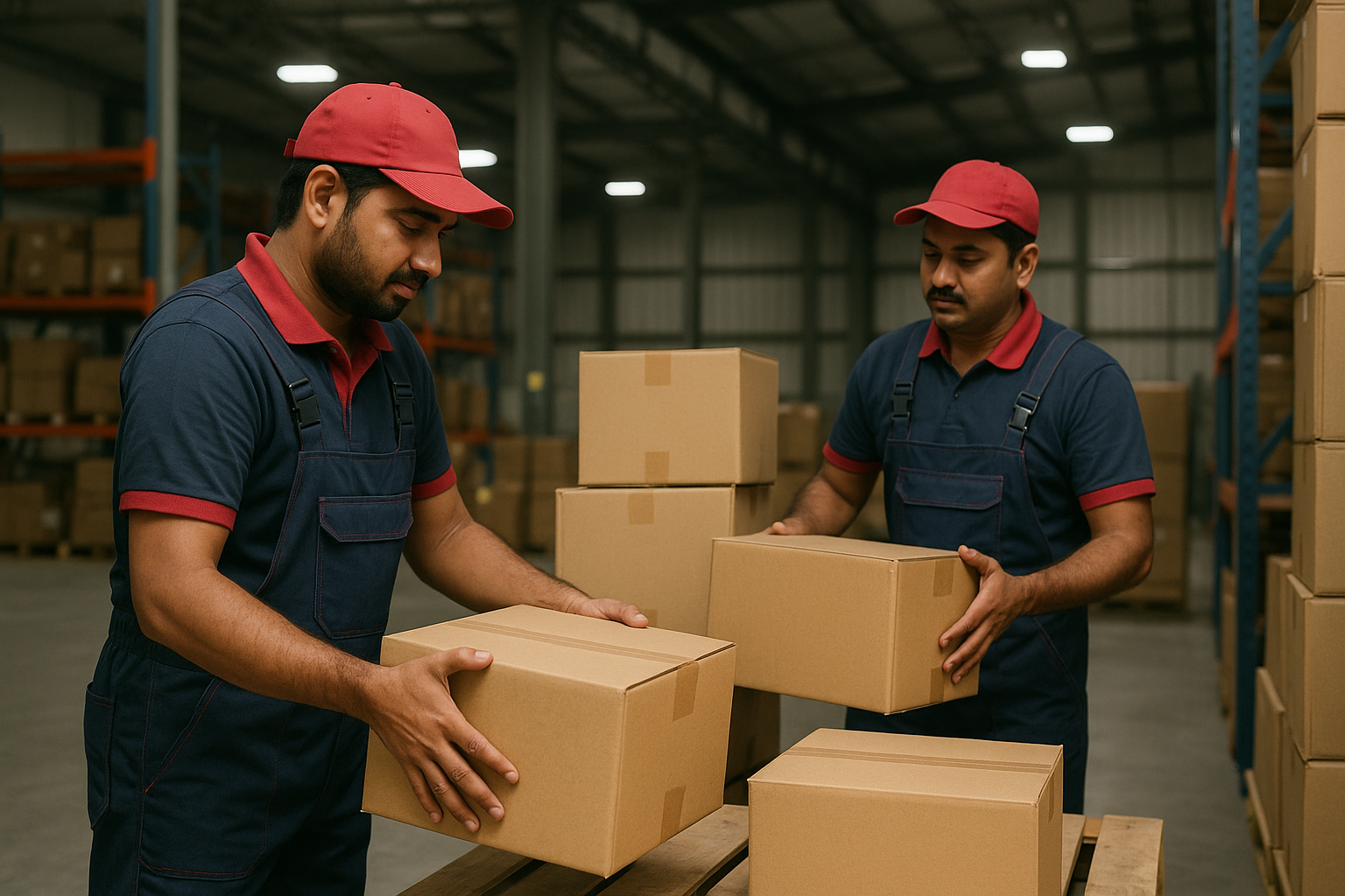 Loading service – trolleys, blankets, straps for safe transit