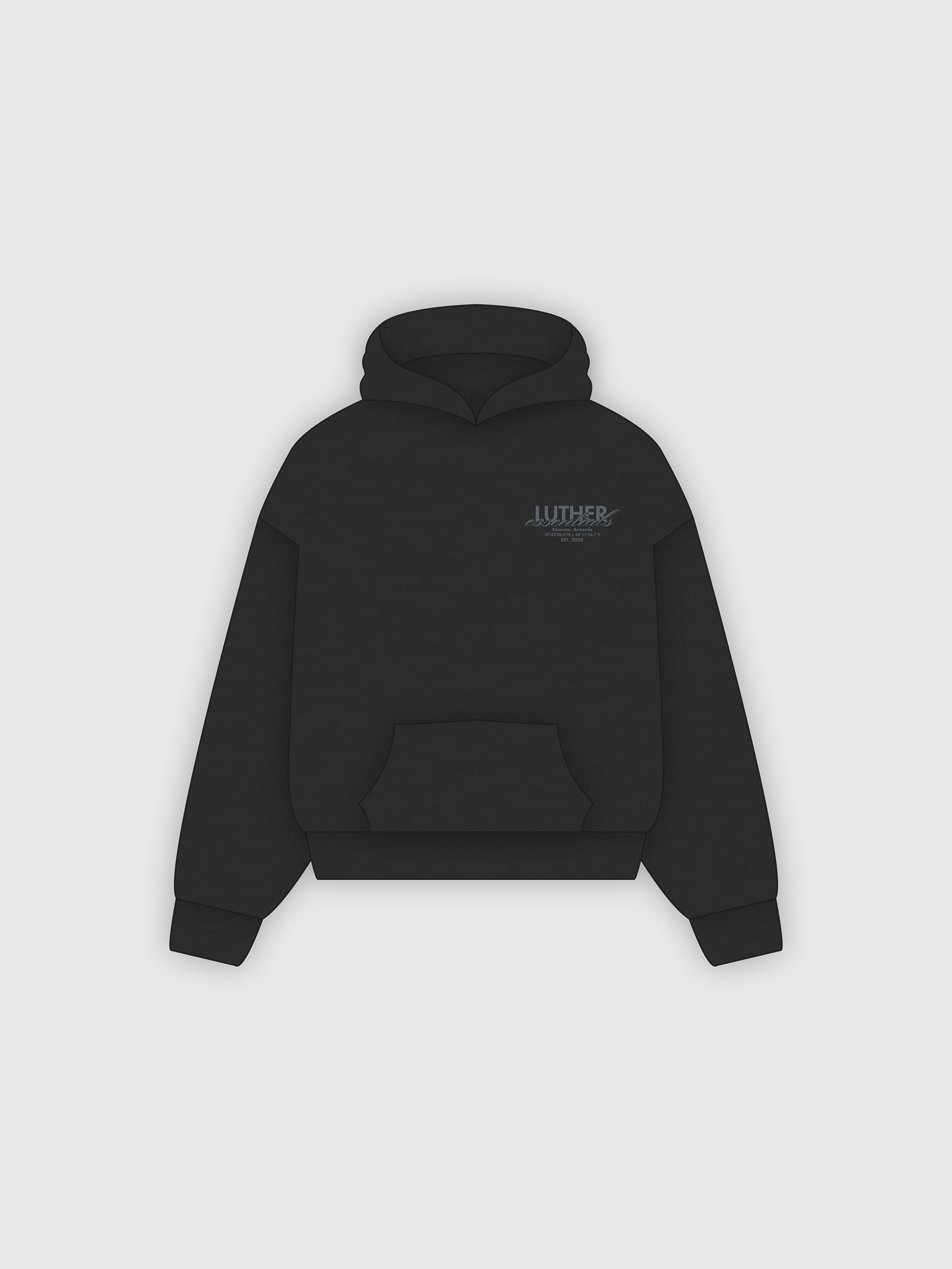 Onyx Black Hoodie