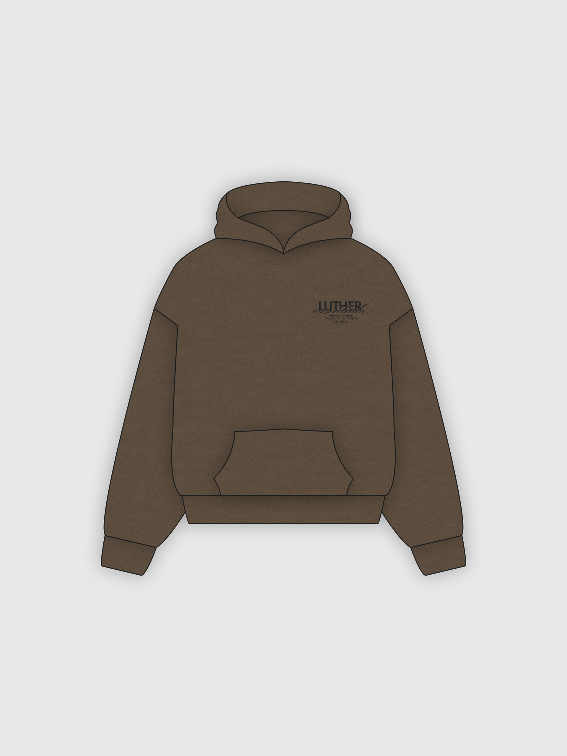 Root Brown Hoodie