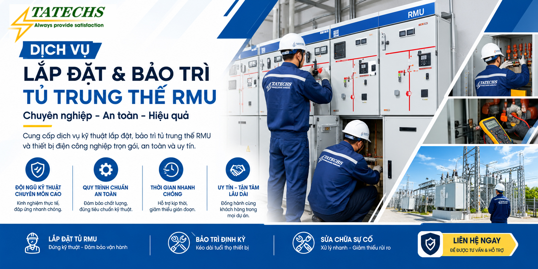 Dịch vụ kỹ thuật tủ trung thế RMU