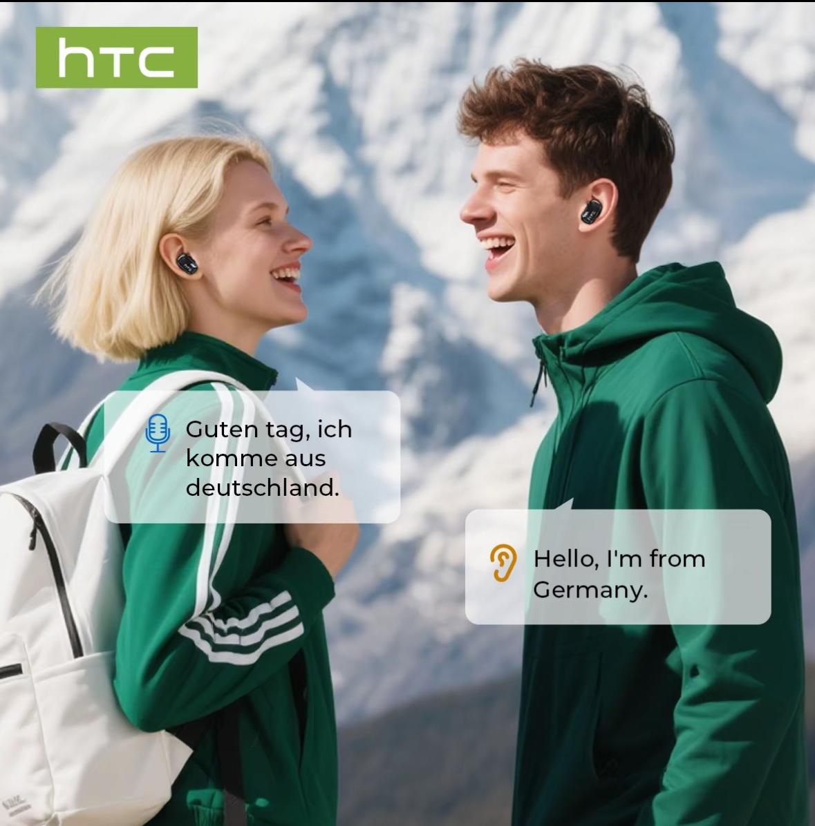 HTC NE16 Earbuds in Case