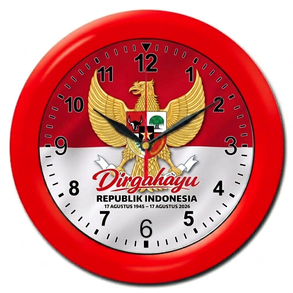 Jam Garuda Merah Putih