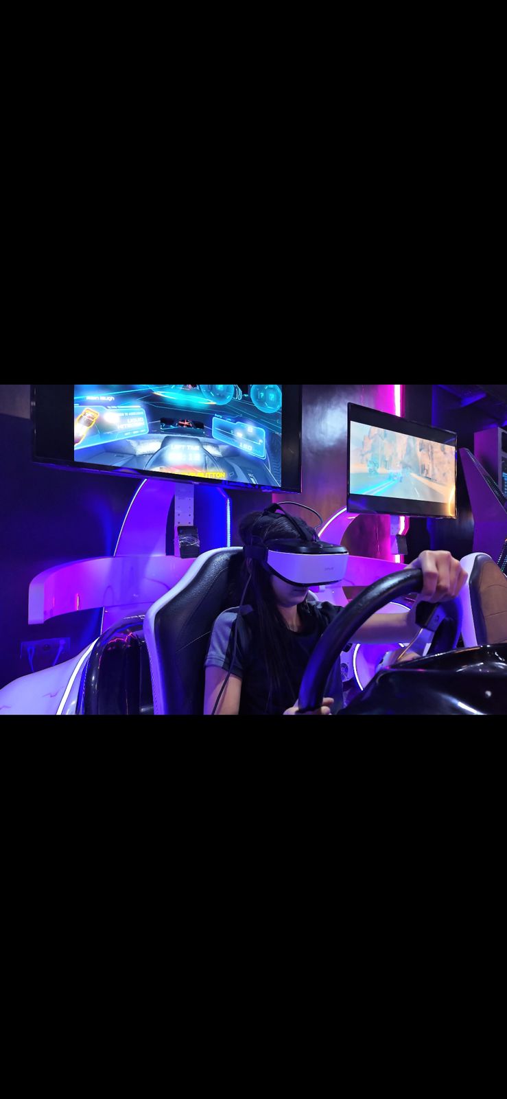 VR racing cars