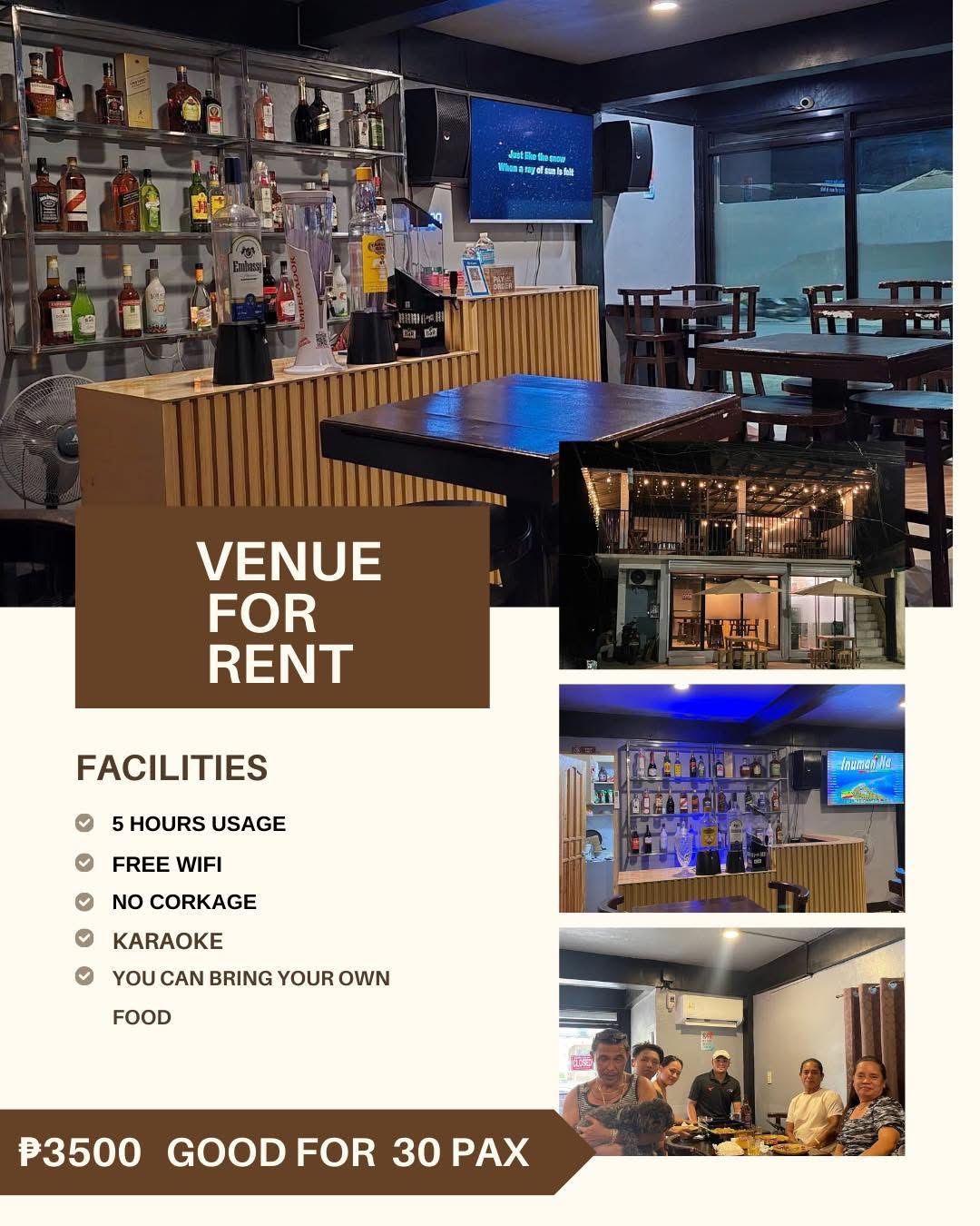 Venue for Rent
