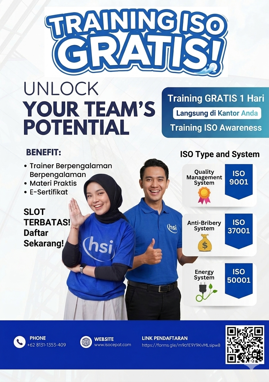 Training ISO Gratis PT HSI