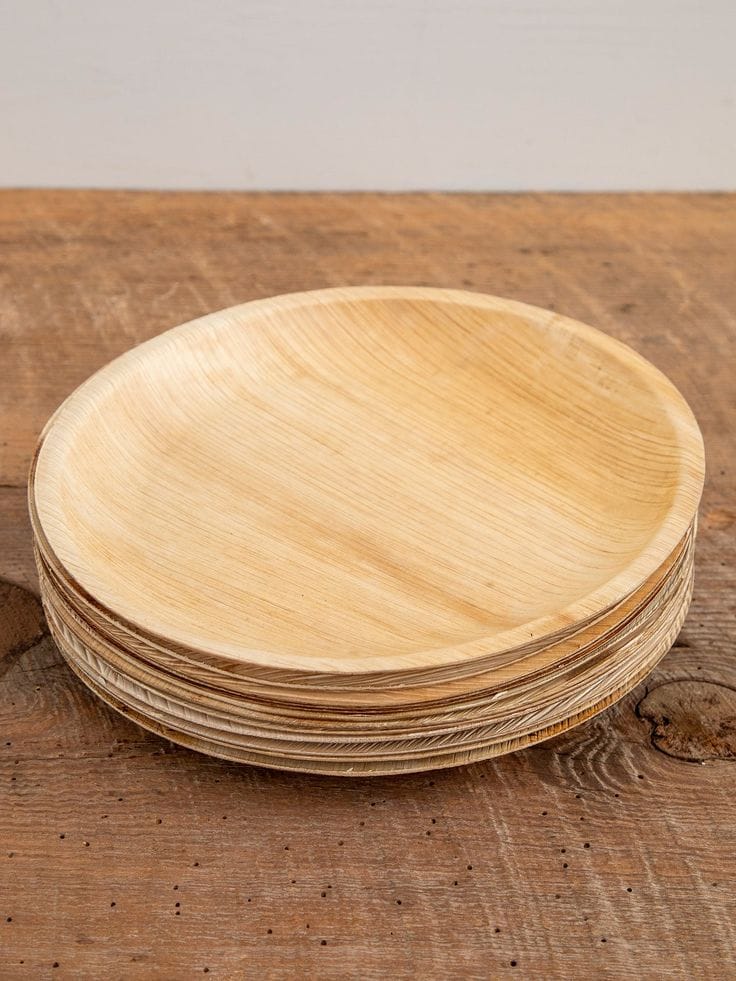Round Areca Leaf Plates