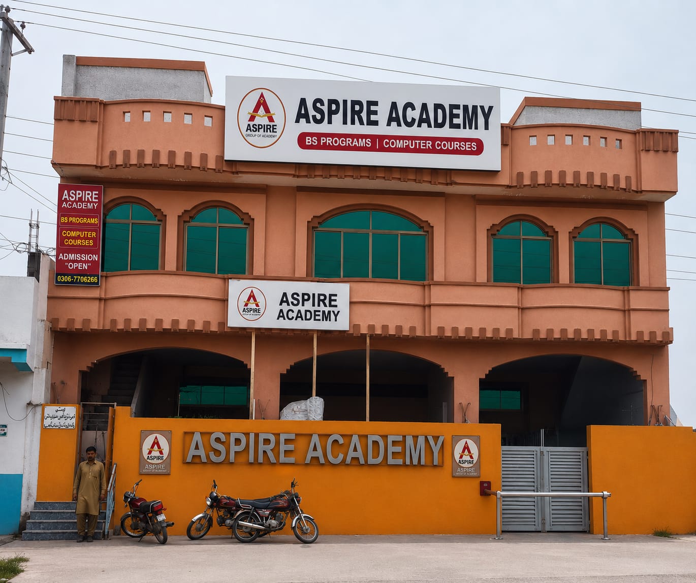 Aspire College Building Dhok Amb