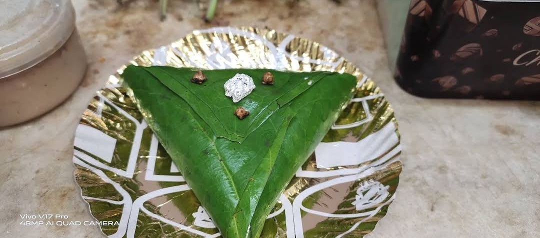 Folded paan — Tapu signature