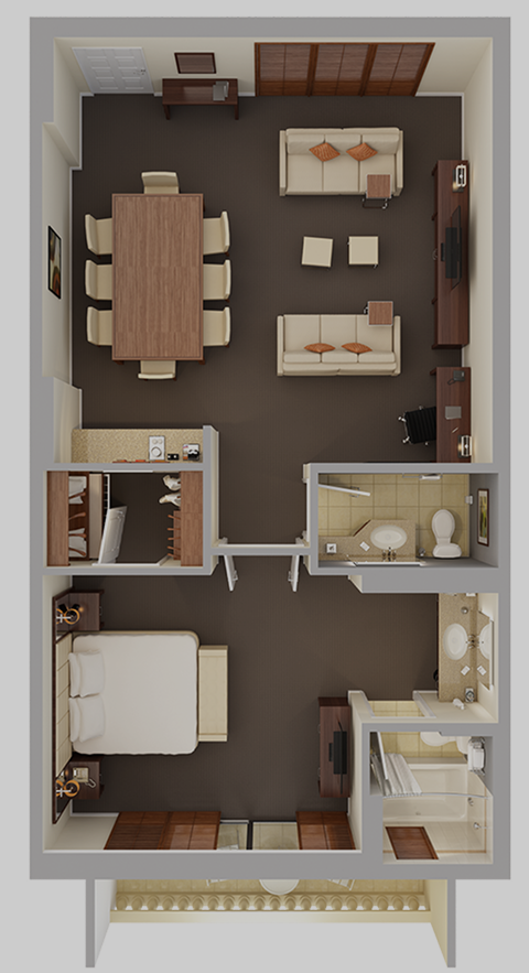 Architectural floor plan