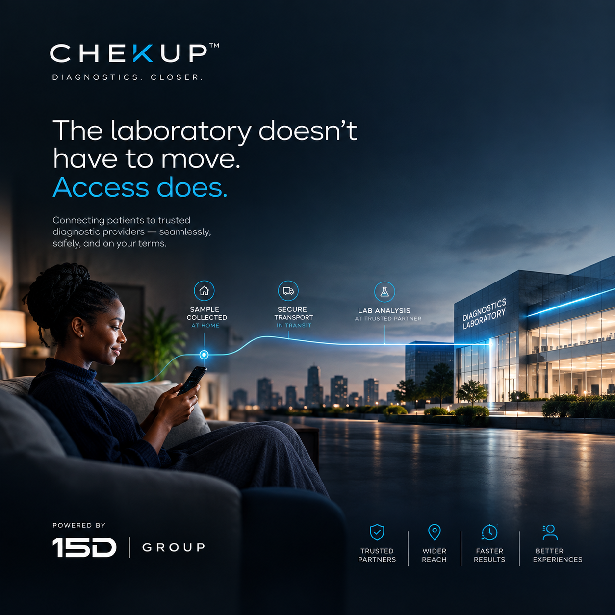 Checkup Platform secondary interface preview